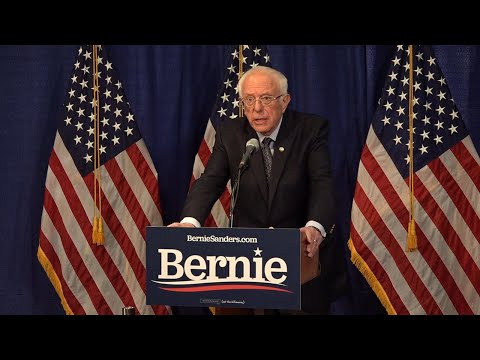 大統領選を辞めないというバーニー・サンダース氏の発言 l ABCニュース (Bernie Sanders says he won't leave presidential race l ABC News)