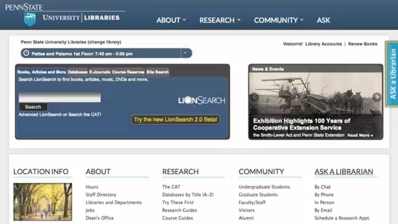 LionSearch: Getting Started