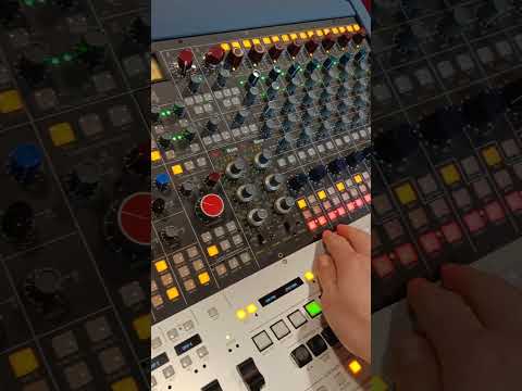 Setting up In Line Mix Mode on the Neve 8424