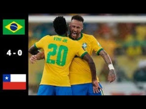Brazil  Chile 4-0 Extended Highlights & All goals 2022 HD