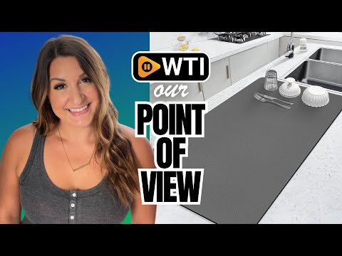 LOPNUR Kitchen Dish Drying Mat - WTI product video review