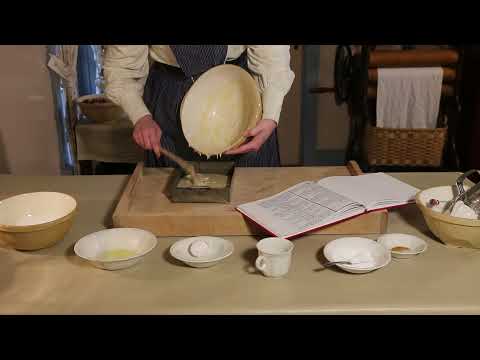Cottage pudding with lemon sauce - from The Berlin Cook Book, circa 1906