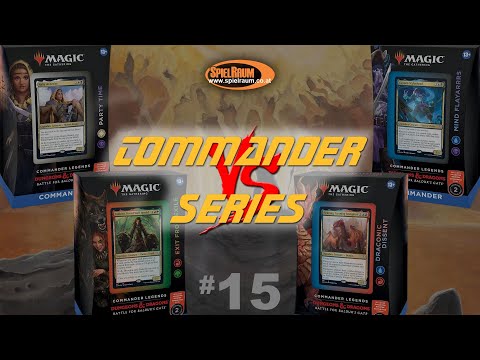 SpielRaum Commander Series 15 - Commander Legends: Battle for Baldur's Gate CMD Decks - Game 1 [DE]
