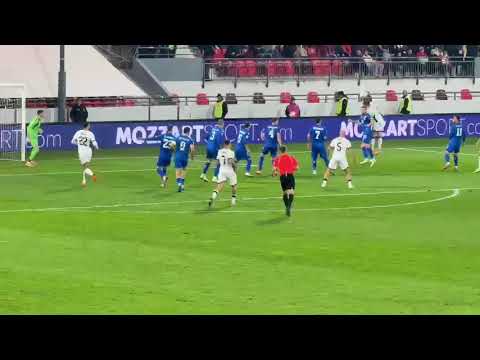 Goli i fitores - Ndeshja Shqiperi Serbi 