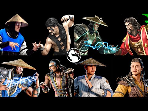 Evolution of Raiden VS Shang Tsung MK-MK1 | 2K 60FPS