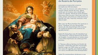 Novena N.Sra do Rosário de Pompéia- PEDIDOS -versão integral