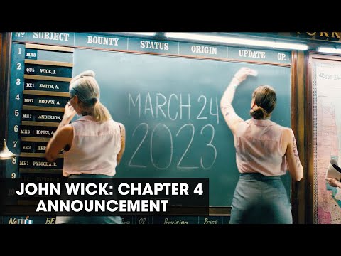 John Wick: Chapter 4 Movie Trailer