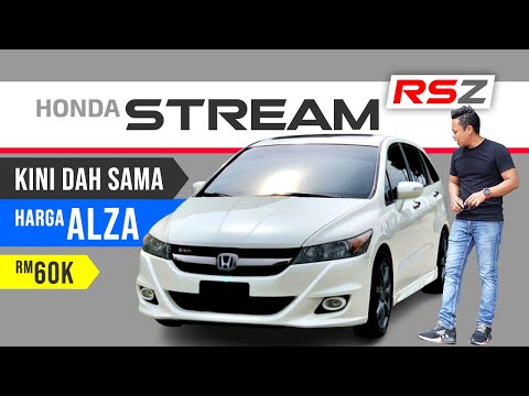 Honda STREAM RSZ: Ramai Terlepas Pandang - RM60K