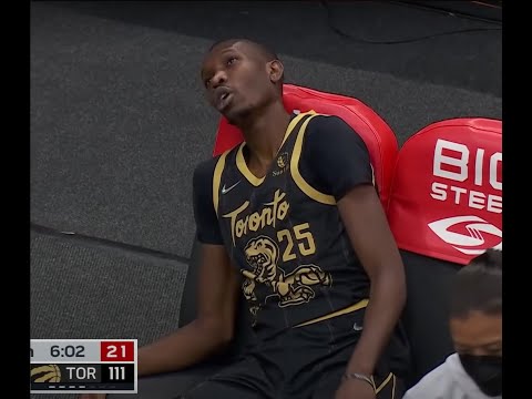 Chris Boucher Exhausted
