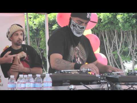 DJ FM spinning for SOUL ASSASSINS event in Los Angeles HD