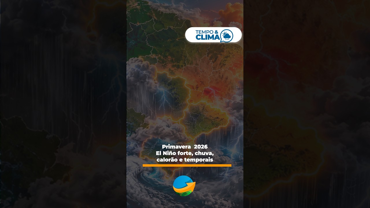 Primavera começa com El Niño forte, chuva intensa, calorão e tempo instável