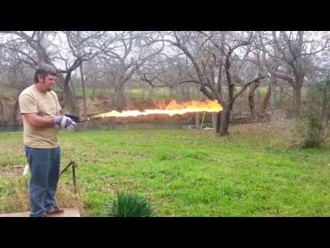Homemade Flamethrower