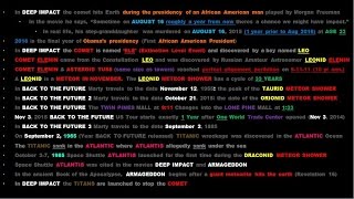 August 2016: Strange Coincidences