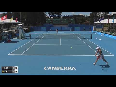Darya Astakhova [Q] - Talia Gibson [WC] (W60 Canberra 2023 R32)