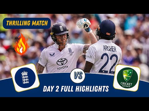 Australia vs England 4th Test Day 2 Full Highlights | The Ashes 2025 | Aus vs Eng