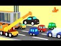 POLICE CAR CHASE! 🔴🔵 Cartoon Cars - Cartoon Animation Cartoons for children