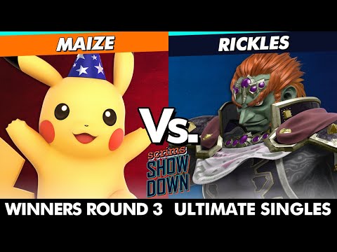 Scrims Showdown 63 - Maize (Pikachu) Vs. Rickles (Ganondorf) SSBU Ultimate Tournament
