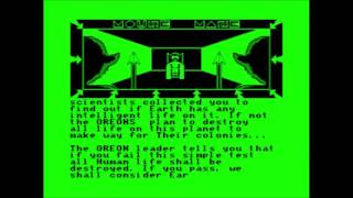 Mouse Maze (longplay) for the TRS-80 CoCo