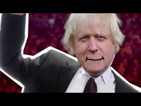 Boris Johnson set to become a Rockstar !!! Singing 'Rockstar'  by Susan Bluechild