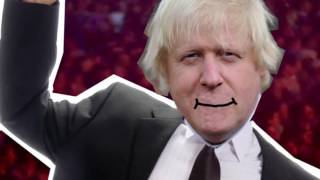 Boris Johnson set to become a Rockstar !!! Singing 'Rockstar'  by Susan Bluechild