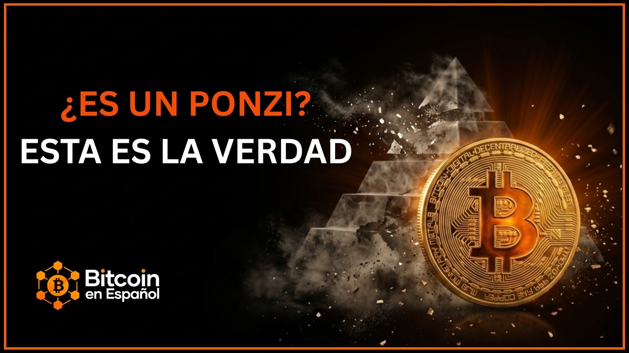 Bitcoin es un Ponzi... o eso dicen. Aquí está la verdad