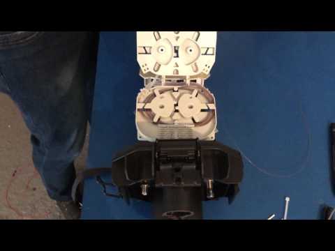 Step 10 Bare Fibre Routing