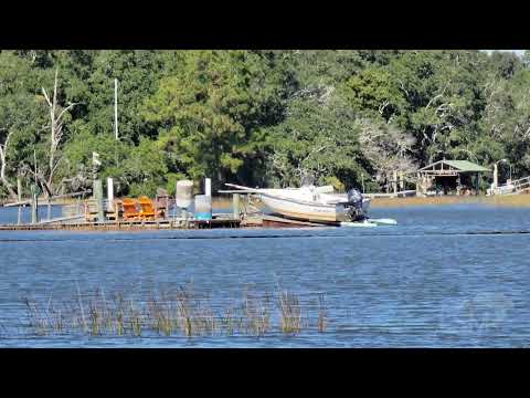 11-08-2021 Meggett, South Carolina - Coastal Flooding / King Tides