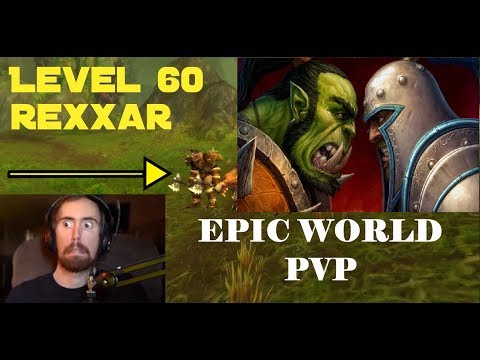 Asmongold - Rexxar Raid + Epic World PvP Battle (Classic WoW Beta)