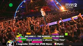 Melanie C   I Turn To You &amp; The Moment You Believe live @ Hity Na Czasie [05-08-07]