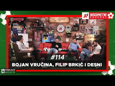 A1 Nogometni Podcast #114 - Bojan Vručina, Filip Brkić i Desni