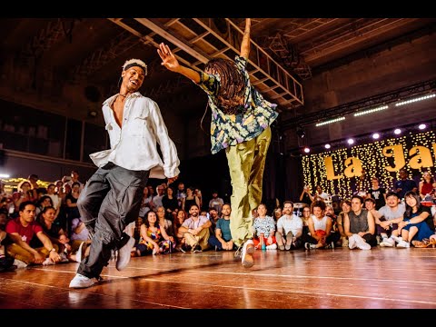 La Jam Barcelona 2023 - Street Dance (Oscar) VS Swing Dance (Adhara Jackson) Battle