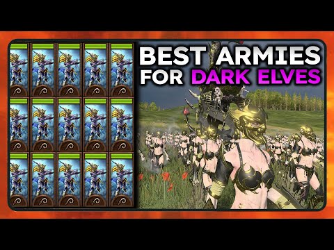 Sisters of Slaughter - Best Dark Elves armies part 1 - Total war Warhammer 3