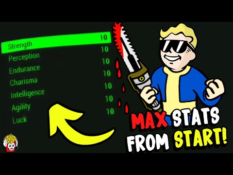 Get MAX Stats at Start | Fallout 4 Next Gen Update
