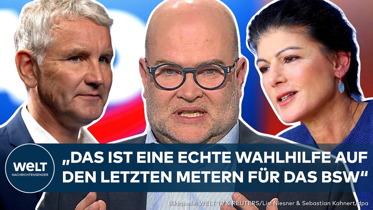 THÜRINGEN: Höckes Manöver Wahlhilfe für das BSW? Experte verrät! Wagenknecht könnte jetzt punkten