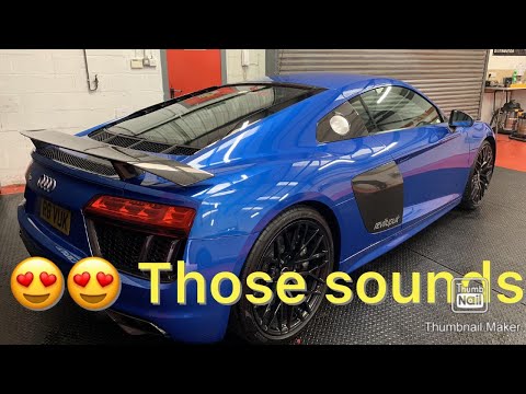 🔥🔥 AUDI R8 V10 PLUS Exhaust Sounds OMG!! 😍