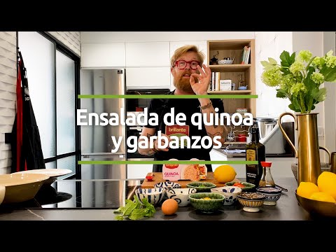 Ensalada de quinoa y garbanzos | Recetas de Arroz Brillante