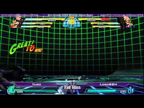 Epic Khaos May MvC3 Singles Round Robin - Yugo vs LordBBH