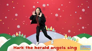 Hark! the Herald Angels Sing | Christmas Dance-Along for Kids | CJ &amp; Friends