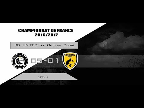 Rencontre KB United vs Orchies Douai Futsal