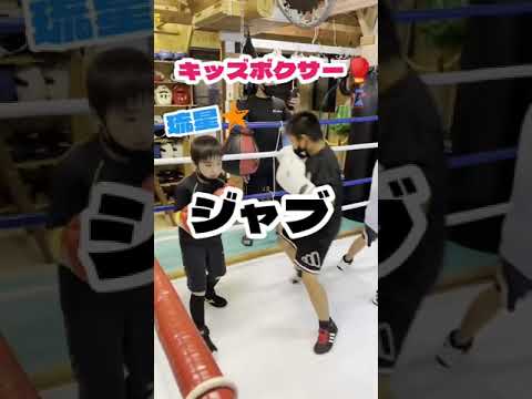 キッズボクサー🥊　琉星🌟シャドー　ジャブ　#shorts 　#short 　#boxing 　#boxer 　#ボクシング 　#キッズ 　#キッズボクサー 　#ジャブ