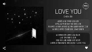 Download lagu CHEN (첸) - Love you [가사] mp3