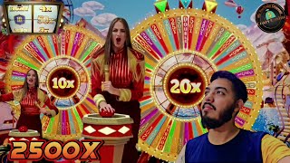 Crazytime 2500X & 500X Pachinko 1000X Coinflip 15X Todays Bigwin Crazytime casino #trending #foryou