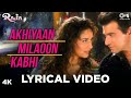 Akhiyaan Milaoon Kabhi Raja Udit Narayan Alka Yagnik Sanjoy Kapoor Madhuri Dixit 90 S Song ️