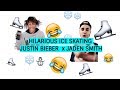 Jaden Smith & Justin Bieber Ice Skating #FAIL xD ...