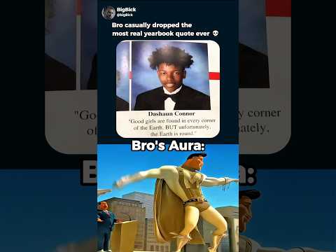 Bro casually dropped the most real yearbook quote ever 💀🔥#shorts