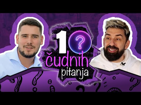 10 ČUDNIH PITANJA: Ognjen Amidžić - Ovde su svi polu-kriminalci, a starlete su zvezde! | S02E08