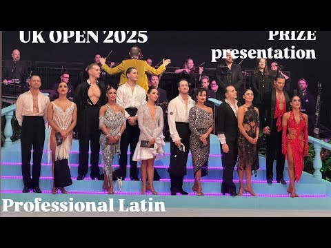 UK OPEN 2026 | Prize presentation | Professional Latin 