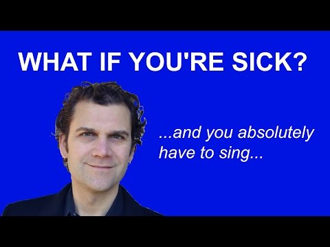 Singing When Sick - Quick Tip