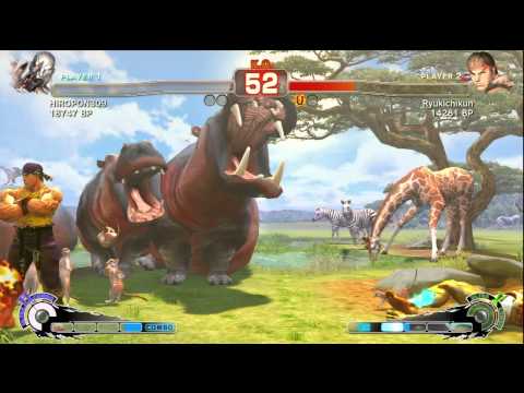 SSF4: HIROPON (Seth) VS Ryukichikun (Ryu)