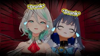 𝗗𝗿𝘂𝗻𝗸 𝗞𝗿𝗼𝗻𝗶𝗶 𝗮𝗻𝗱 𝗖𝗲𝗰𝗶𝗹𝗶𝗮 𝗟𝗼𝘀𝗶𝗻𝗴 𝗶𝘁 𝗶𝘀 𝗛𝗶𝗹𝗮𝗿𝗶𝗼𝘂𝘀 |Hololive|